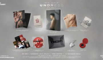 The more you UNDRESS,The more you see. Don’t miss PP KRIT – UNDRESS (Mini Album) BOXSET